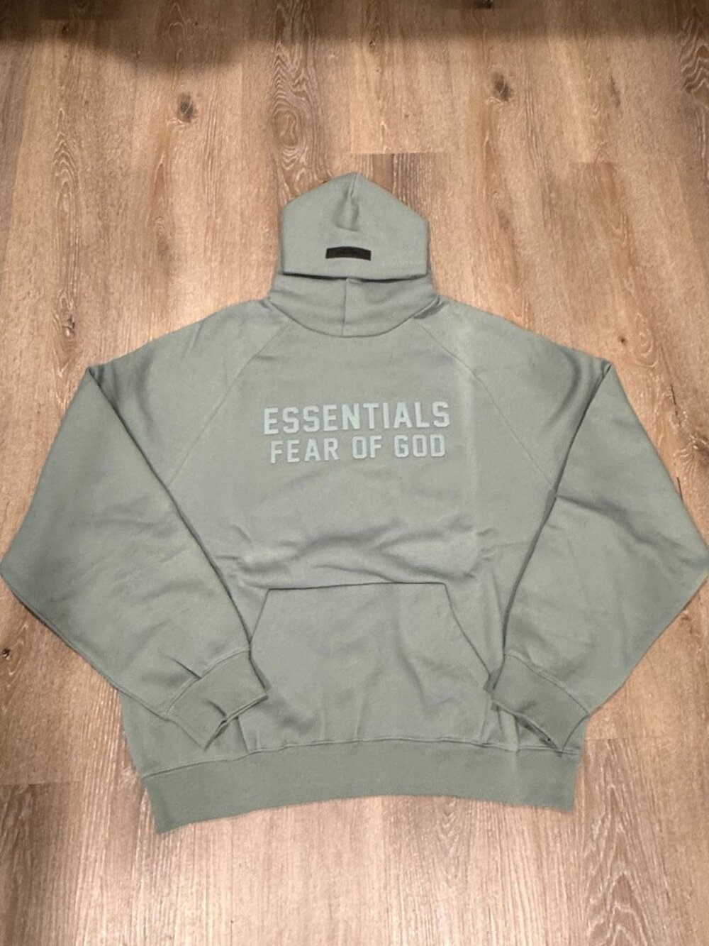 FW22 Fear of God Essentials Hoodie - Sycamore